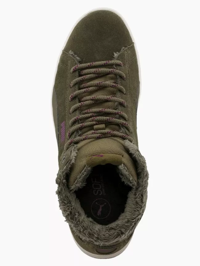 Puma Vikky Mid Corduroy Olive Night - Oliv (5)