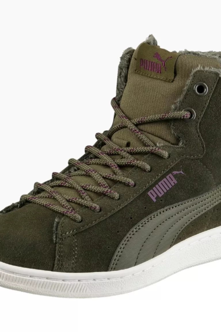 Puma Vikky Mid Corduroy Olive Night - Oliv (3)