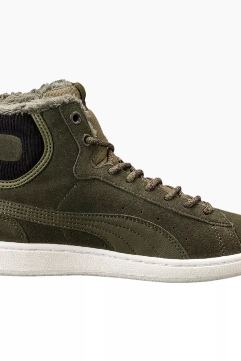 Puma Vikky Mid Corduroy Olive Night - Oliv (4)